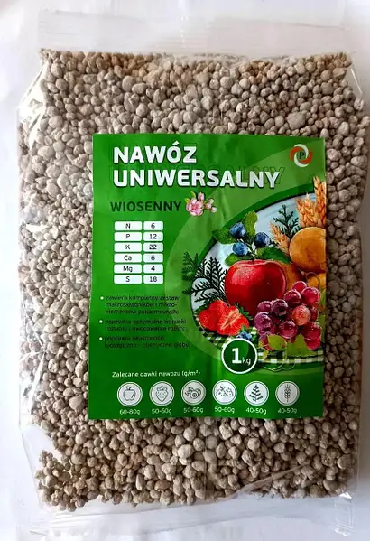 Добриво Універсальне Весняне (Нітроамофоска) 1кг Польща