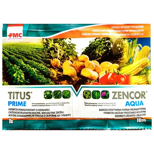 Тітус Прайм (Titus Prime) 1 г + Зенкор 10 мл