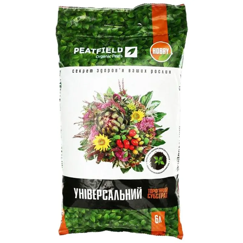 Субстрат Peatfield універсальний, 6л