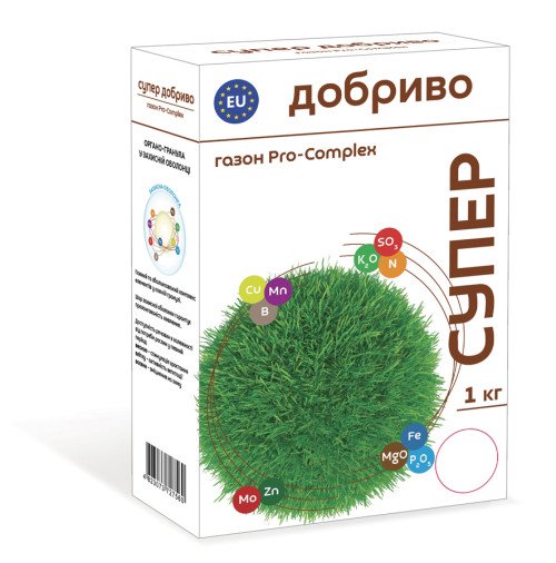 Супер Добриво для газону 1кг