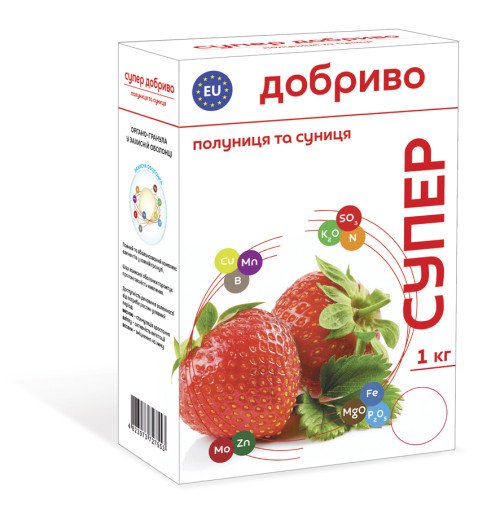 Супер Добриво для полуниці та суниці 1кг